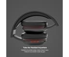Ausdom M09 Bluetooth Foldable Over-Ear Wired Wireless Headphones - Black 6