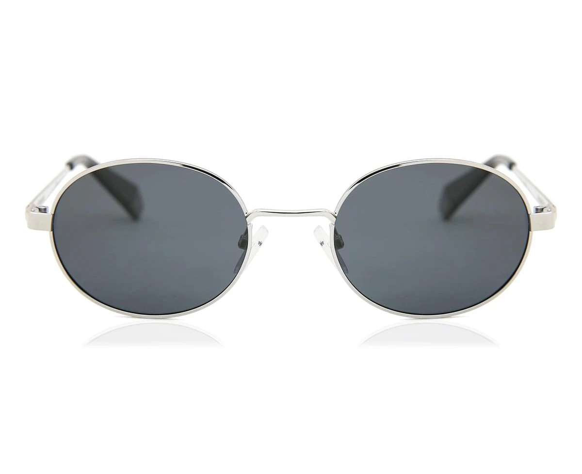 Retro Steampunk Style Inspired Round Metal Circle Polarized Sunglasses