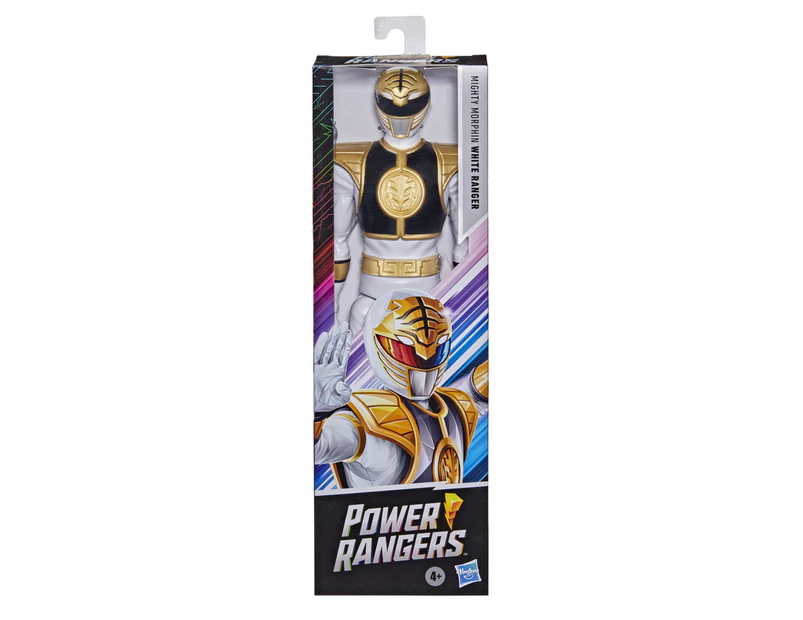 Power Rangers Mighty Morphin White Ranger 30cm Action Figure