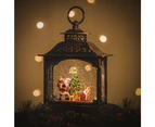 Xmas & Co. Christmas Snowing French Lantern - Santa