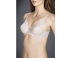 Women 2 x Berlei Sweatergirl Non-Padded Underwire Bra Bras Y50275 Elastane/Nylon - Soft Powder