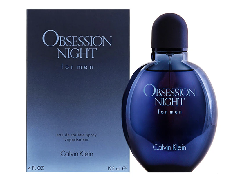Obsession Night Cologne by Calvin Klein 4 oz EDT Spray for Men