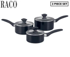RACO 3-Piece All Purpose Non Stick Saucepan Set