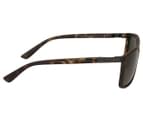 Polaroid Unisex Havana Polarised Sunglasses - Tortoise Shell/Black 3