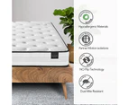 Zzz Atelier Bedding Super Firm Mattress with Extra Firm Pocket Spring and Ultra HD Foam Hybrid