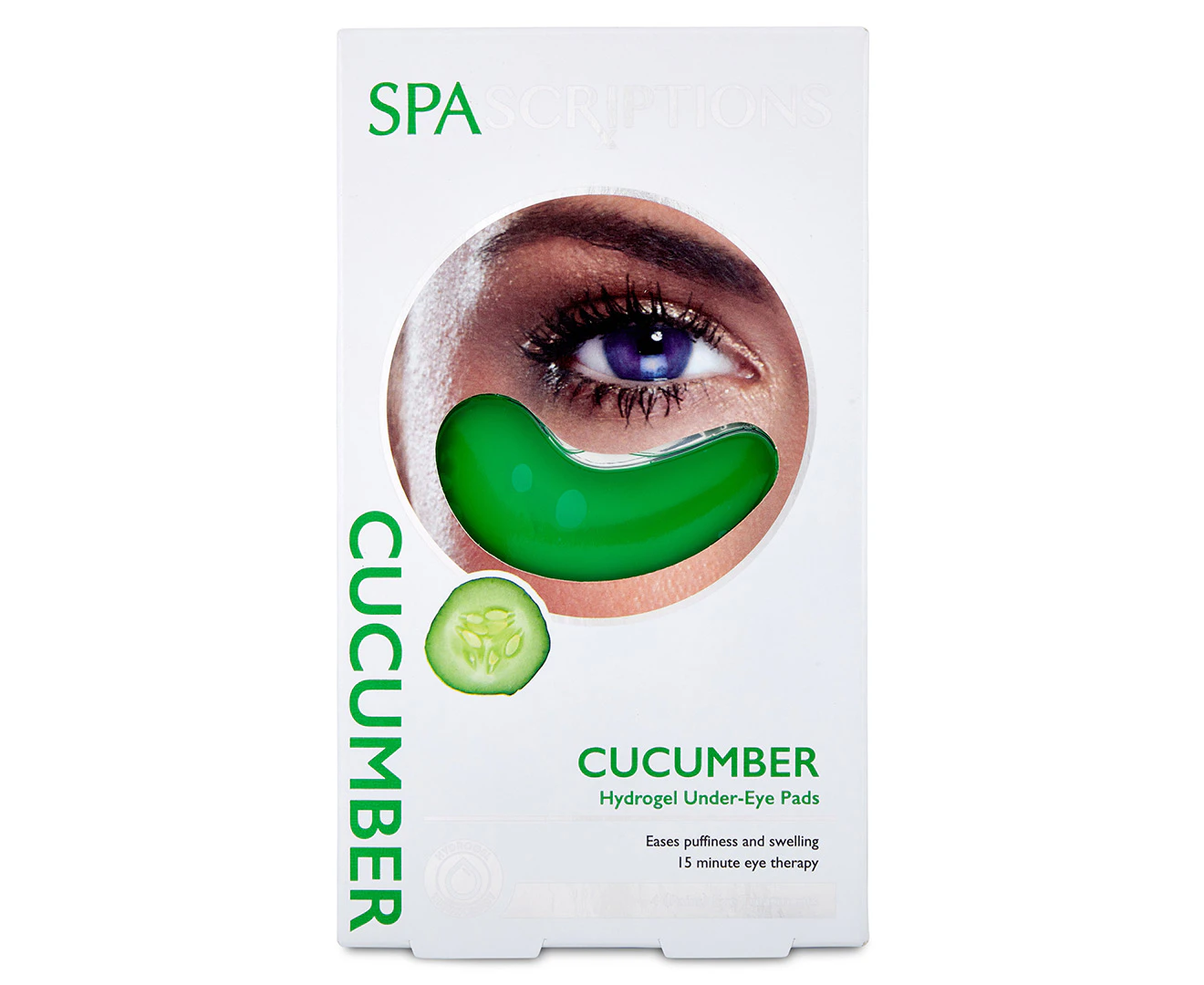 Spascriptions Cucumber Hydrogel Under-Eye Pads 4-Pairs