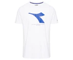 Diadora Men's Heritage II Tee / T-Shirt / Tshirt - White