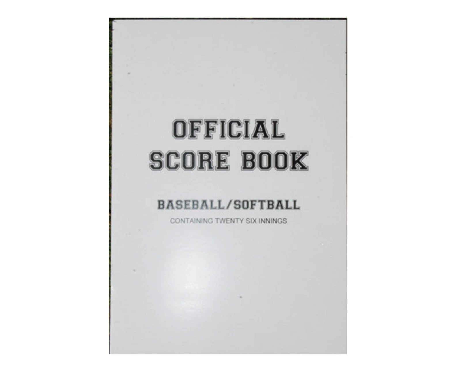 Baseball & Softball Official Score Book