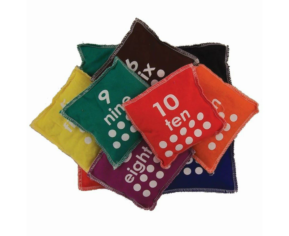 Beanbags - Numbers Set of 10