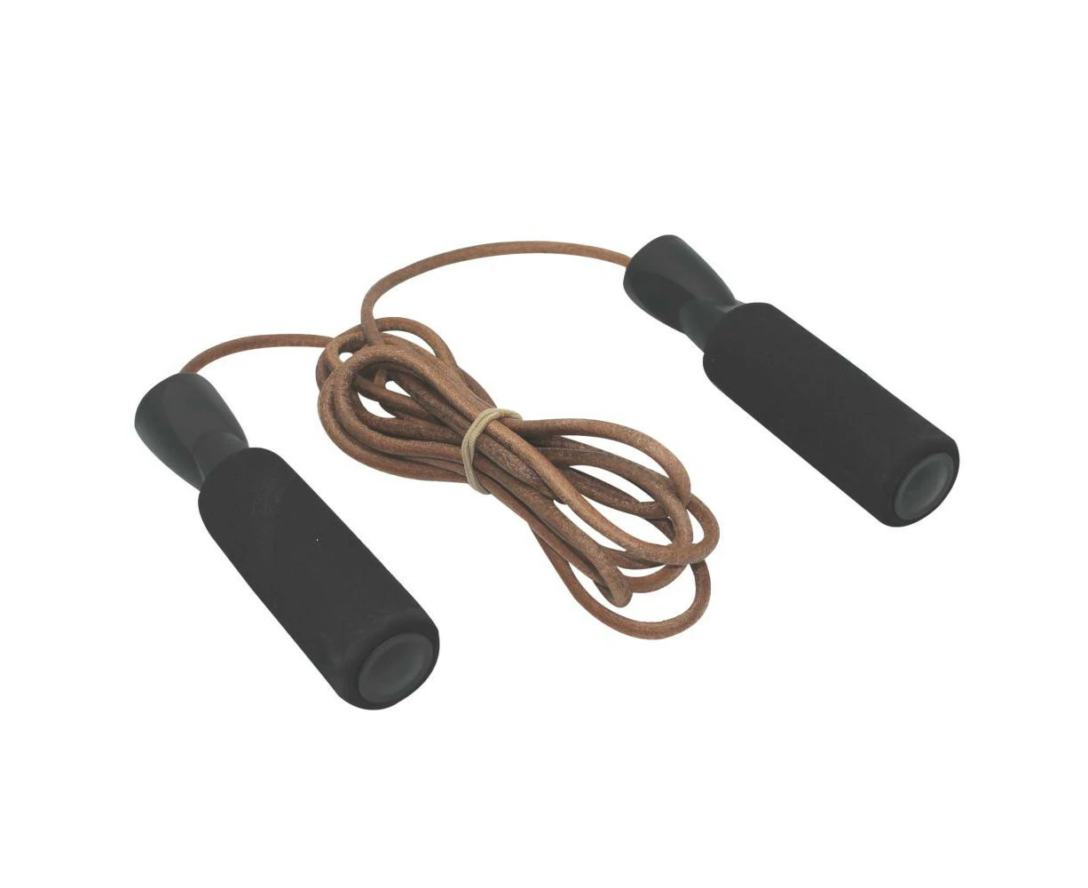 Buffalo Sports Leather Skipping Rope 2.8m