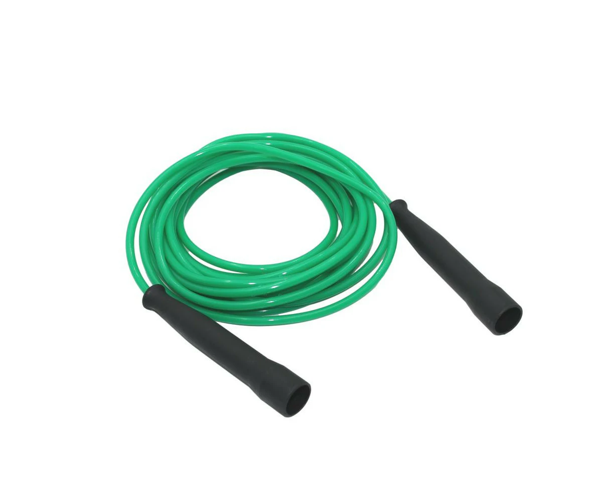 Buffalo Sports PVC Skipping Rope Green 4.5m