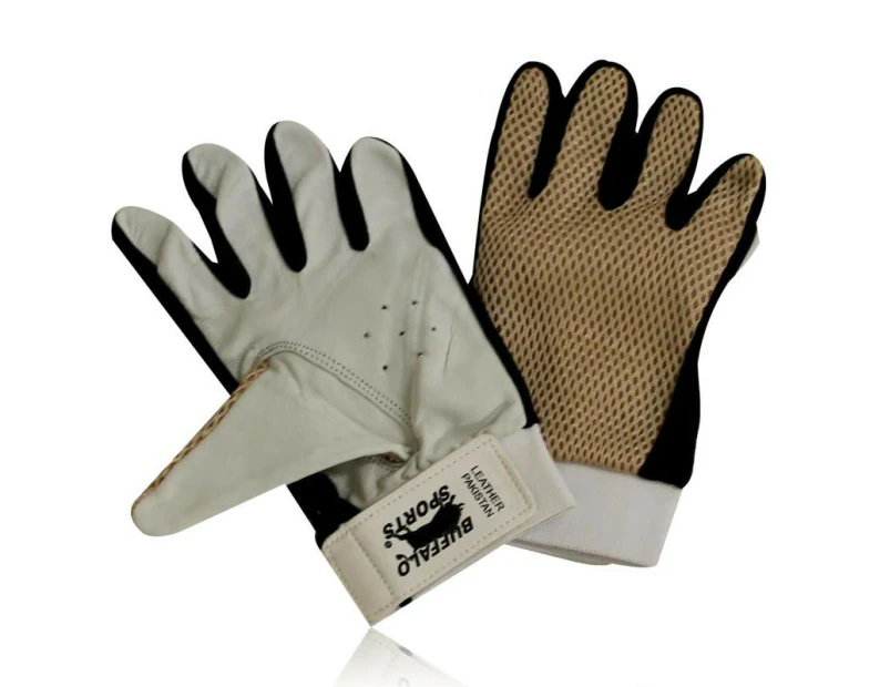 Buffalo Sports Elite Netball Gloves - Gold