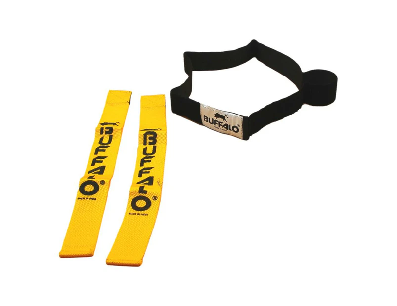 Buffalo Sports Velcro Tag Belt Set - Yellow