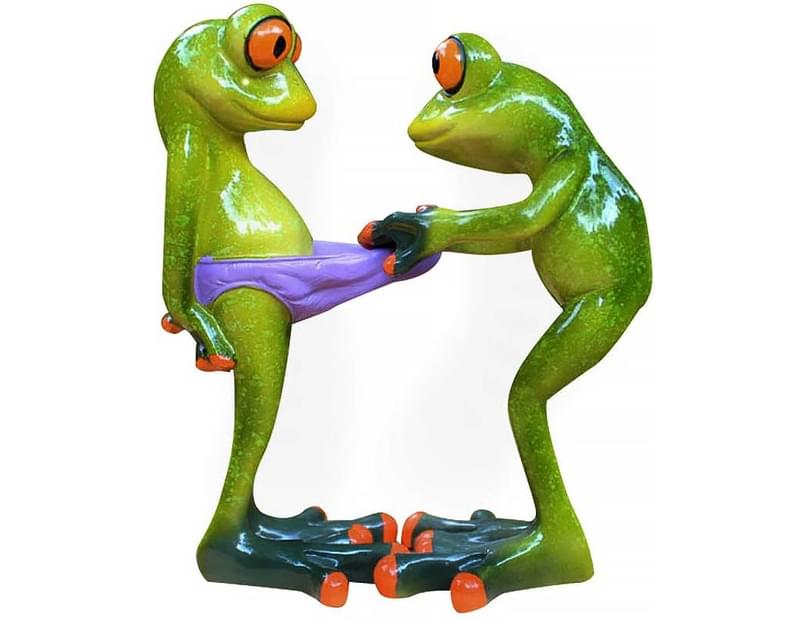 catch.com.au | MadeSmart Frog Figurines Statue