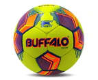 Buffalo Sports Club Soccer Ball - Neon Yellow