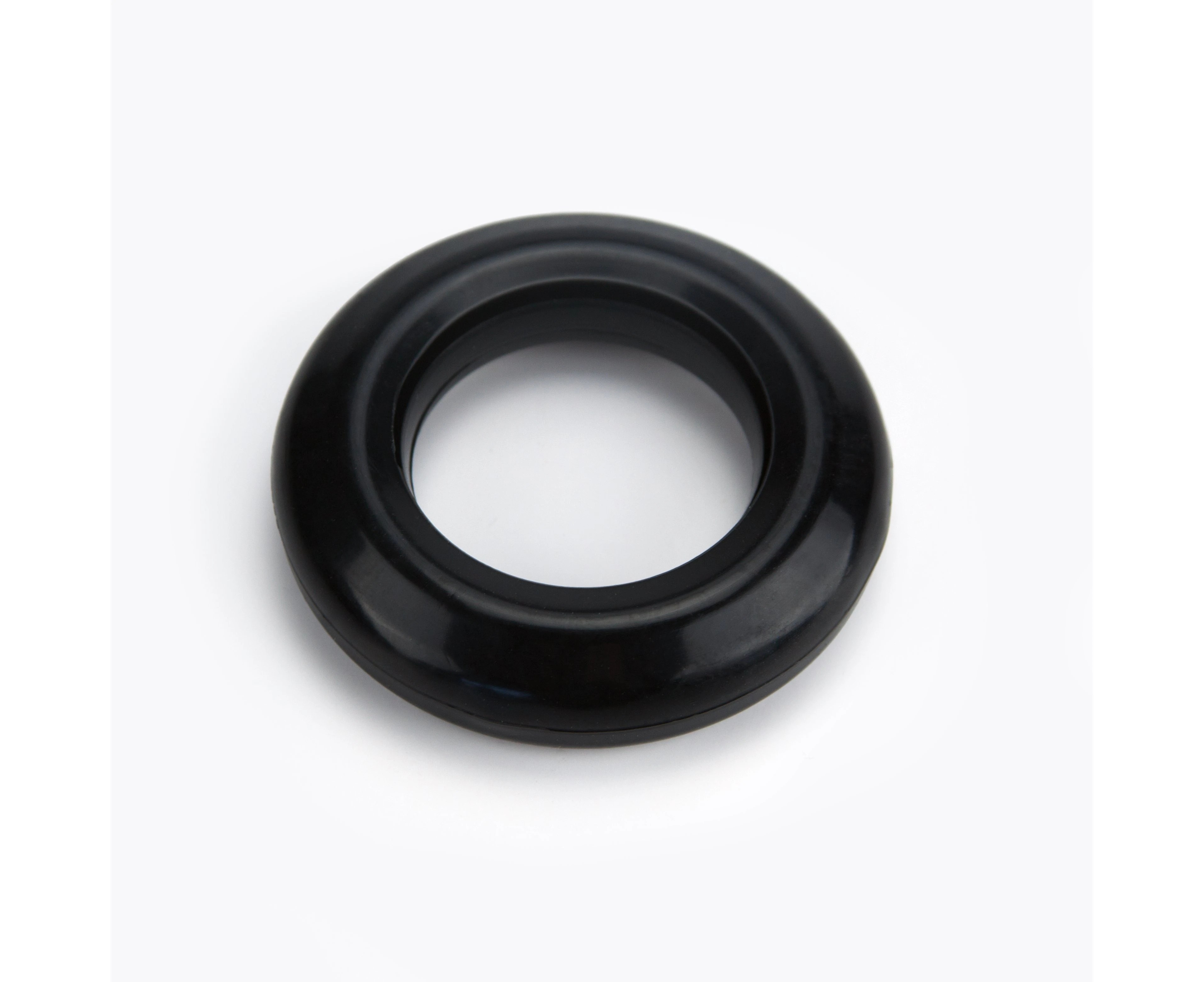 Silicone Cylinder Cushion Black