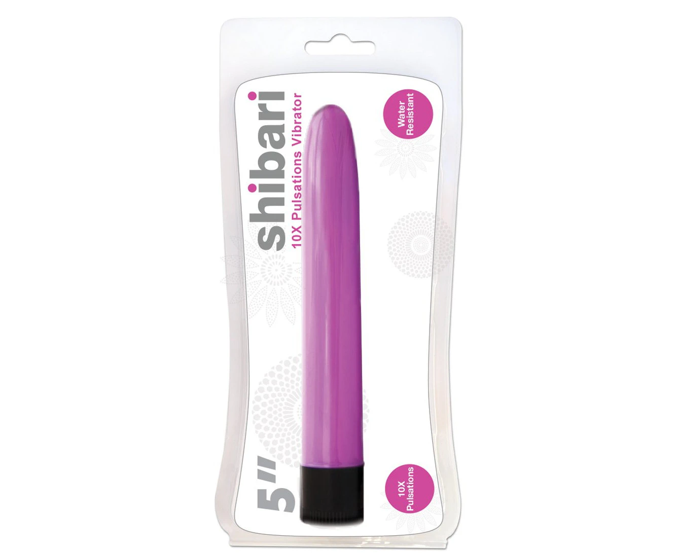 Shibari 10X Pulsations Vibrator 5In - Pink