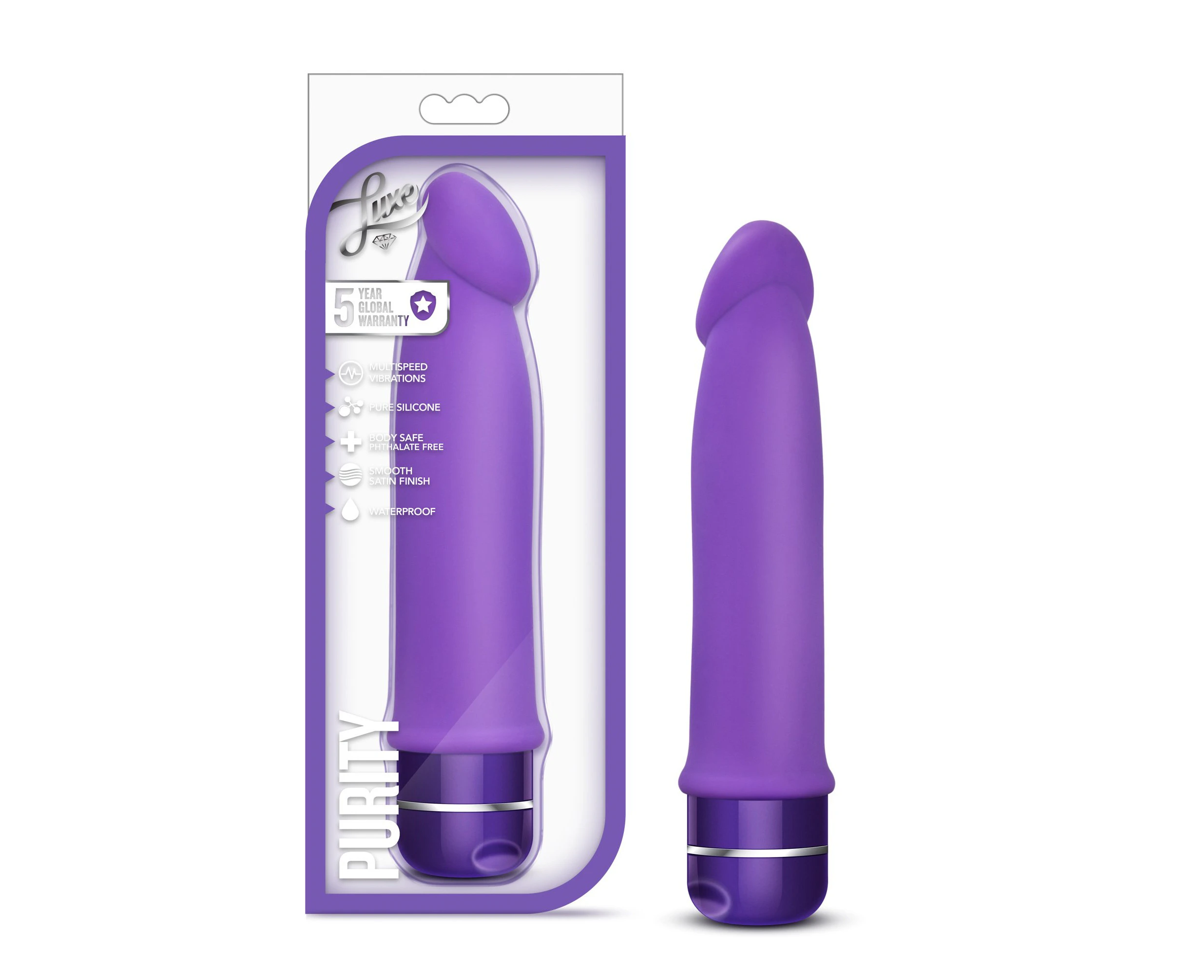 Luxe Purity Purple Vibrator