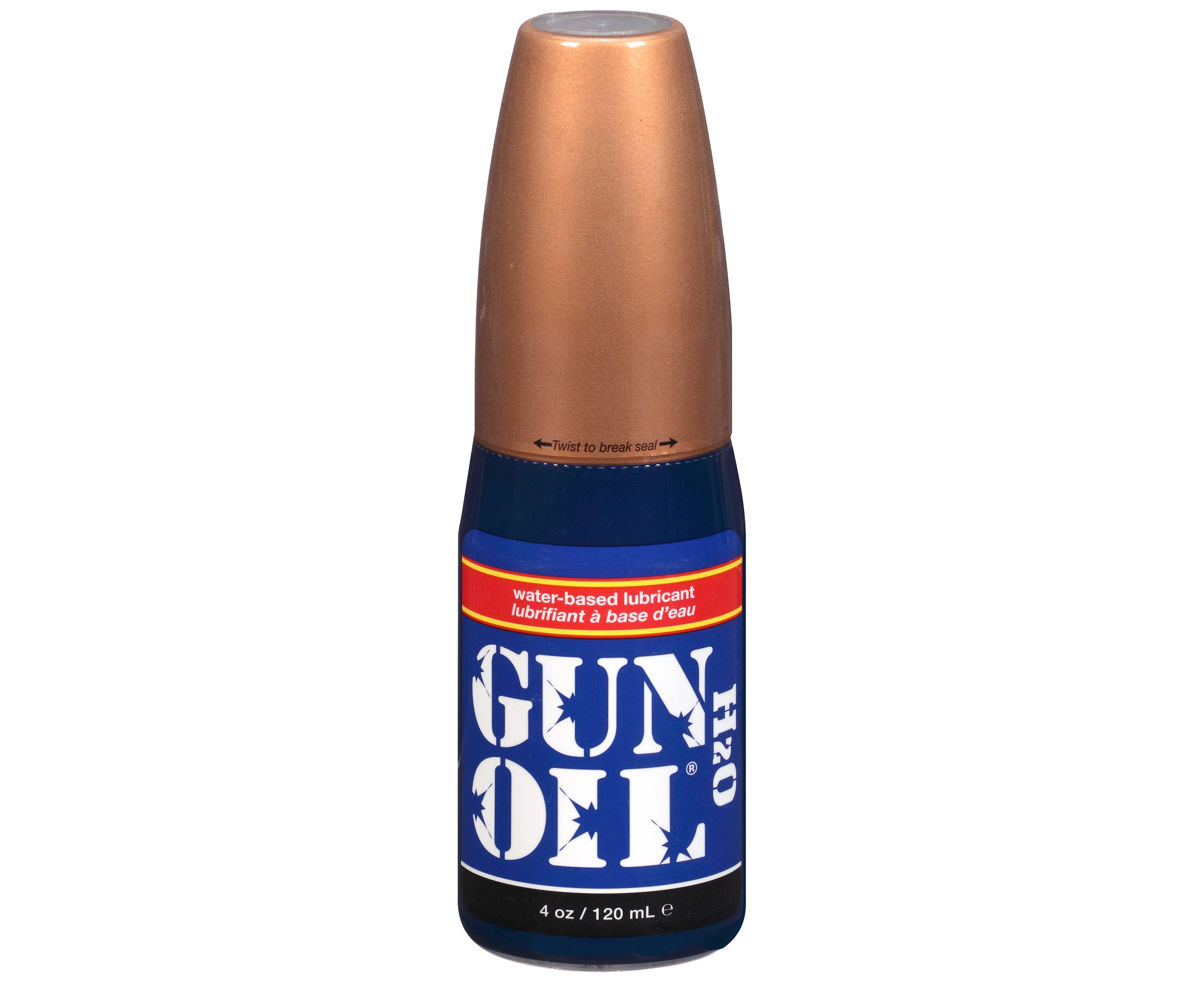 Gun Oil H2O 4oz/120ml Flip Top Bottle