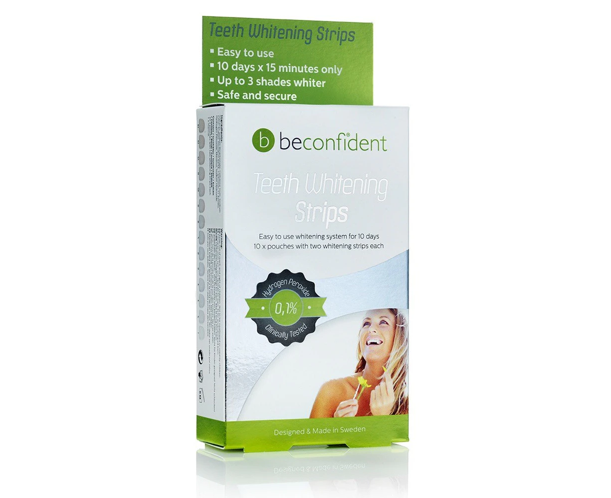 Beconfident Teeth Whitening Strips 10 Days