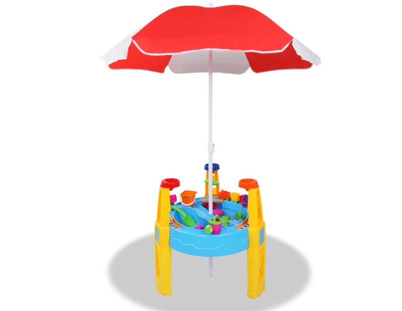26 Piece Kids Umbrella & Table Set