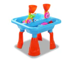 23 Piece Kids Water and Sand Activity Play Table Set
