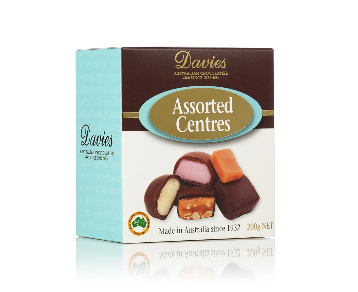 Davies Assorted Centres 200g (Gluten Free)