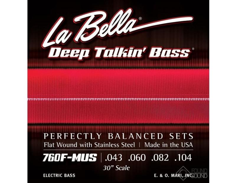 La Bella 760F-MUS Deep Talkin' Bass Flats For Mustang Basses |  Www.catch.com.au