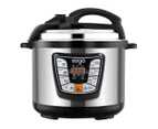 SOGA Stainless Steel Electric Pressure Cooker 8L Nonstick 1600W