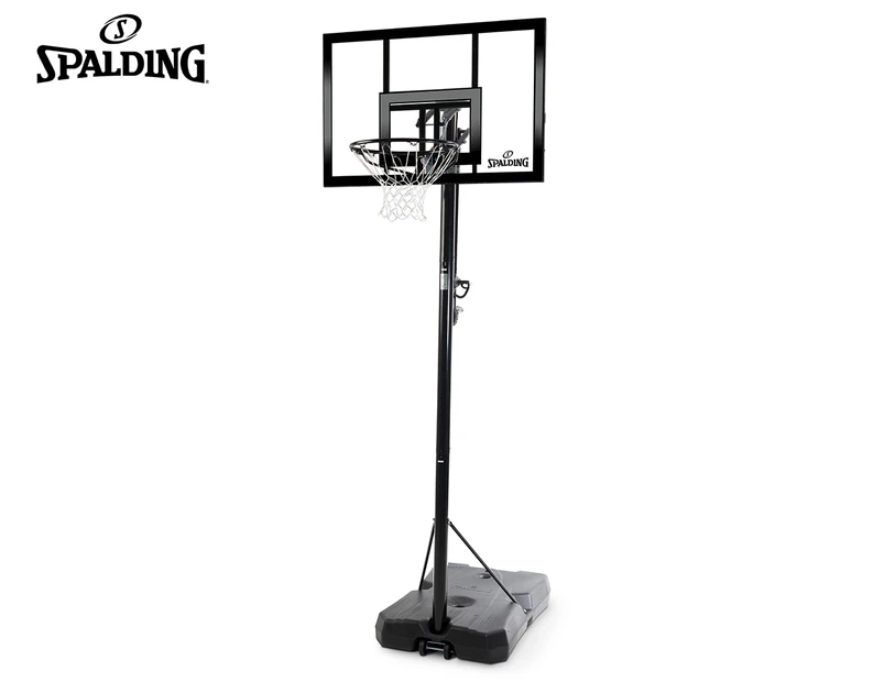 Spalding 44" Exactaheight Polycarbonate Portable Basketball System
