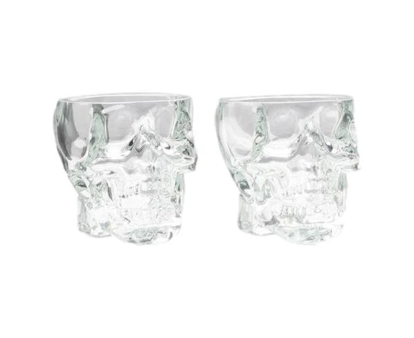 Crystal Head Shot Glass X 2