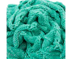 (Green White) - Mermaid Tail Blanket for Kids and Adult,Hand Crochet Snuggle Mermaid,All Seasons Seatail Sleeping Bag Blanket by Jr.White (Kids size-Scale-