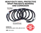 Handy Hardware 2PK Security Cable Steel PVC Coated Heavy Duty Secure 1.8m x 6m