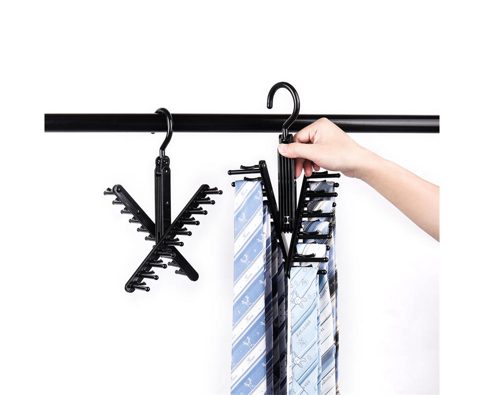 Organize It All Wall Mounted Tie Organizer for 30 Ties 