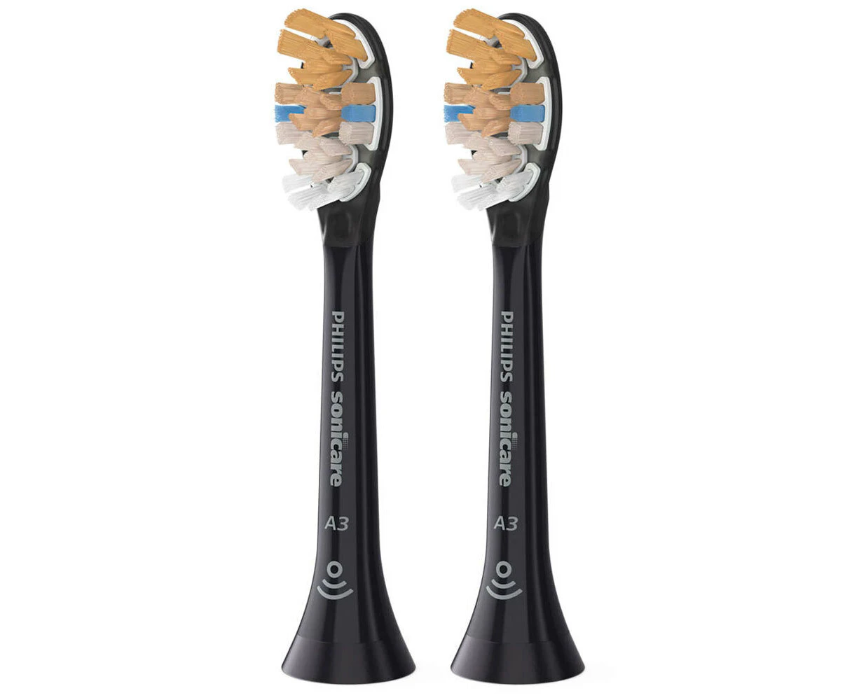 2pc Philips Sonicare A3 Prem All In One Electric Toothbrush Replacement Heads BL