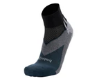 Balega Enduro V-Tech Quarter Socks - Black/Charcoal -  Mens
