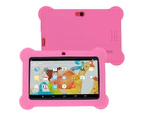 Kids 7-inch Android Touch Screen Tablet with Case - red