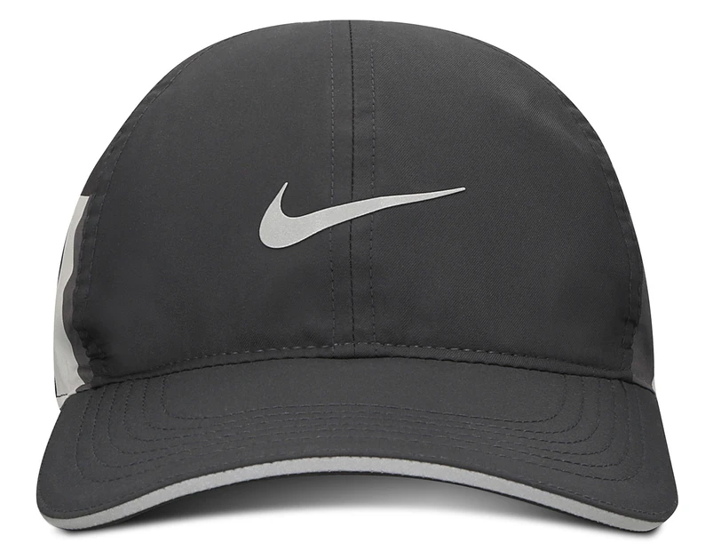 Nike AeroBill Featherlight Cap - Dark Smoke Grey/Reflective Silver