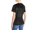 Aqua Women's T-Shirts & Tanks T-Shirt - Color: Black