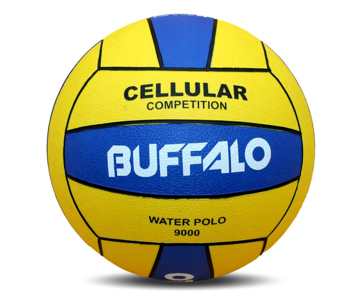 Buffalo Sports International Waterpolo Ball - Yellow/Blue