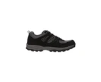 Mountain Warehouse Mens Mcleod Walking Shoes Active Hiking Outdoor Trainers - Black