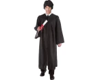 Classic Black Graduation Robe Adult's Costume