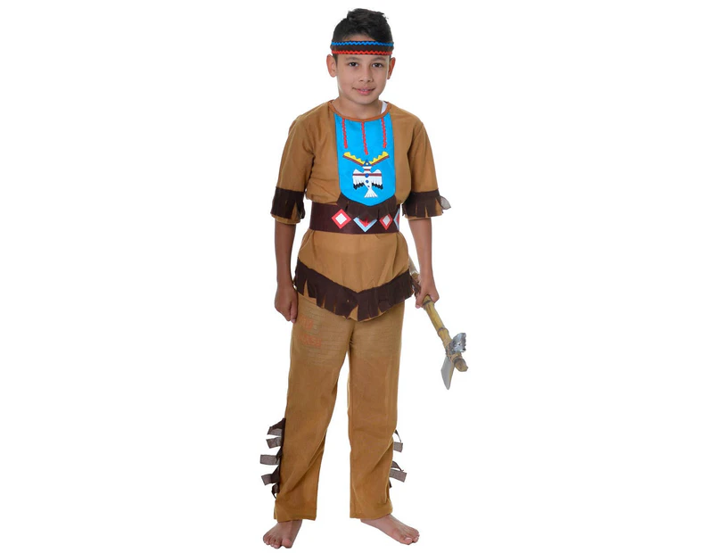 Native American Indian Boy's Dress Up Costume Boys