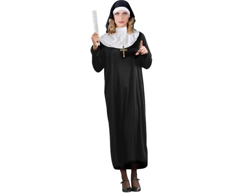 Prayerful Womens Religious Nun Dress Up Costume Womens