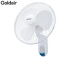 Goldair 40cm Wall Fan w/ Remote - GCWF100
