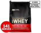 Optimum Nutrition Gold Standard 100% Whey Protein Powder Extreme Milk Chocolate 4.54kg / 141 Serves 1