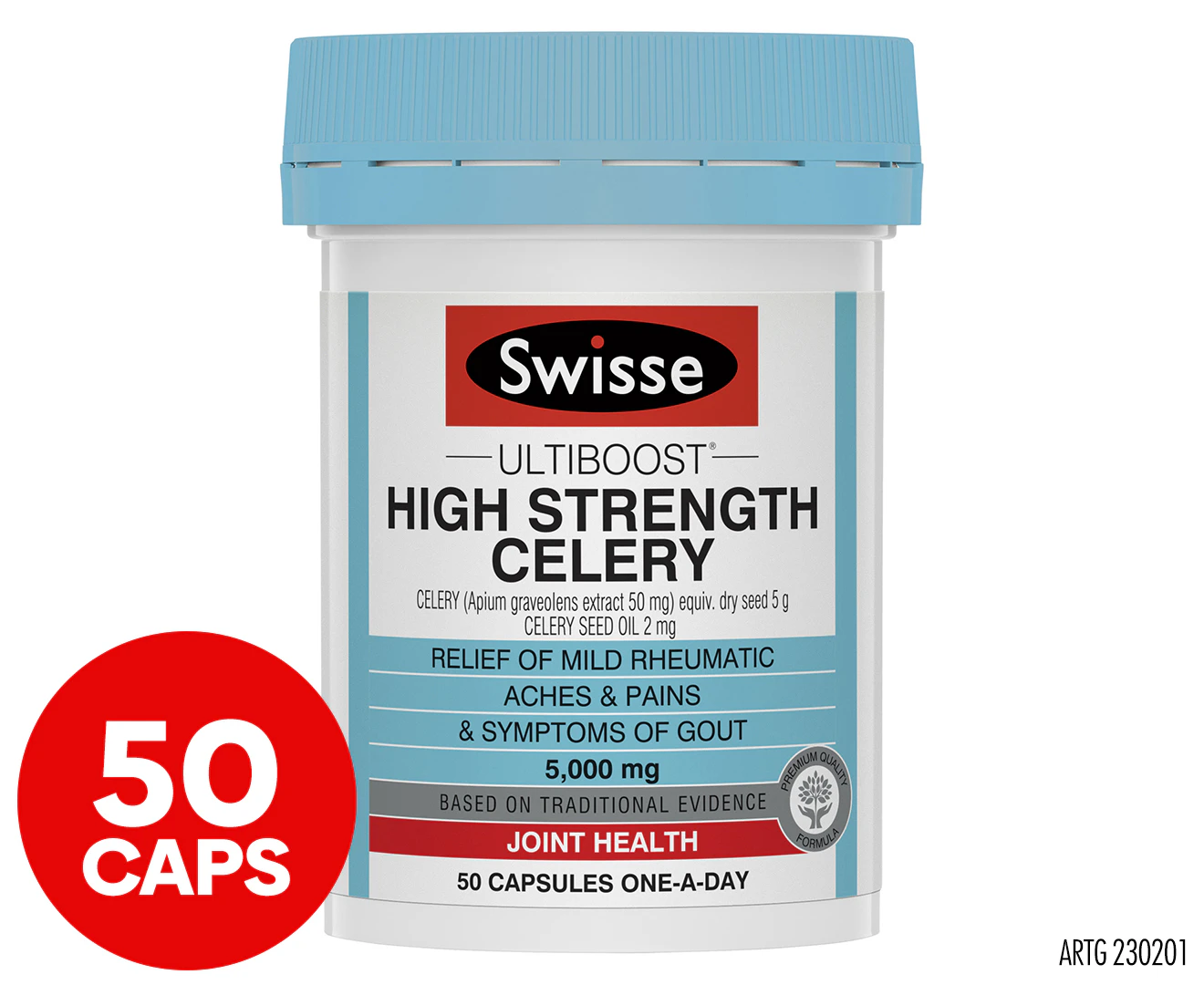 Swisse Ultiboost High Strength Celery 50 Capsules