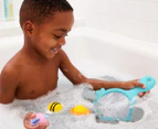 Skip Hop Zoo Scoop & Catch Squirties Bath Toy Set