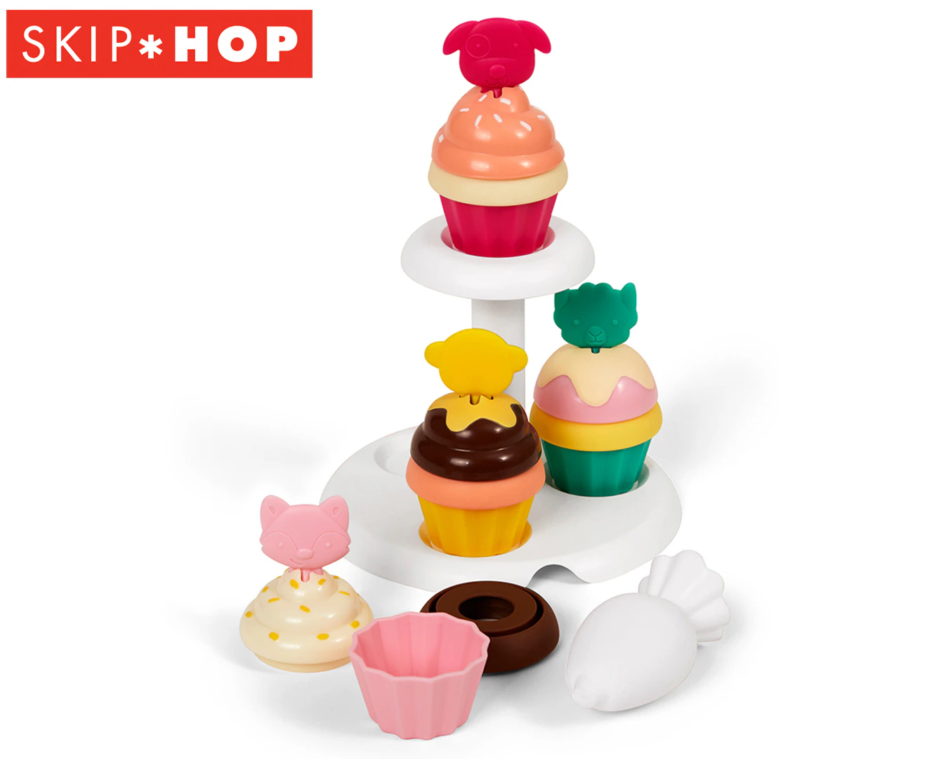 Skip Hop Zoo Sort & Stack Cupcakes