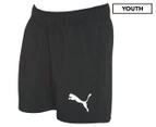 Puma Youth Boys’ Active Woven Shorts - Puma Black